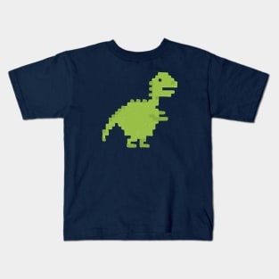 Pixel Dino Kids T-Shirt